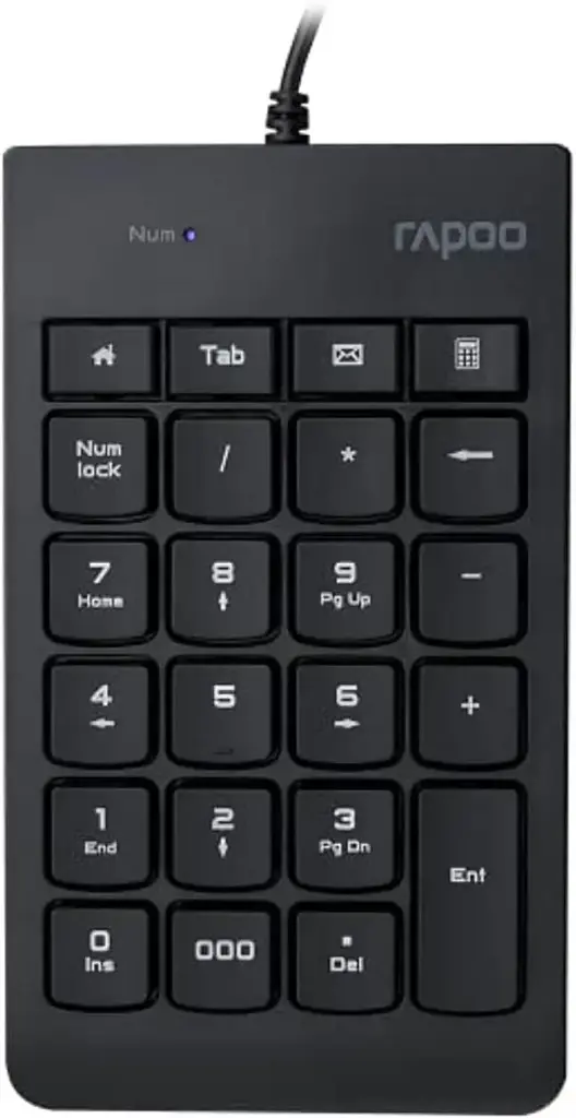 Rapoo K10 Numeric Keyboard, Black 