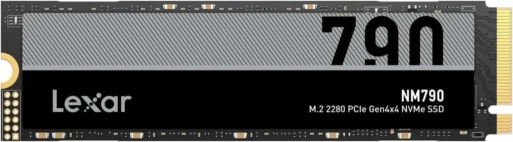 Lexar NM790 2TB M.2 2280 PCIe Gen4x4 NVMe Internal SSD, Up to 7400MB/s