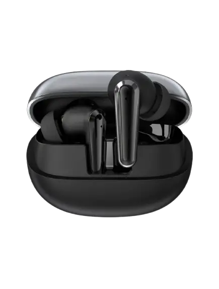 DEVIA TWS-E4 Star Series Wireless Earphone BT V5.3 Running Time 7H Function ANC Game Mode - Black  
