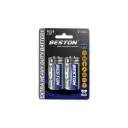 Beston R20S D Extra Heavy Duty Battery, 6F22S, Mercury, Cadmium Free, Long Lasting Power, 