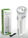 DP DP-7102 Rechargeable LED Emergency Light & Torch, 3-in-1 Modes, 1300mAh, AC/Solar