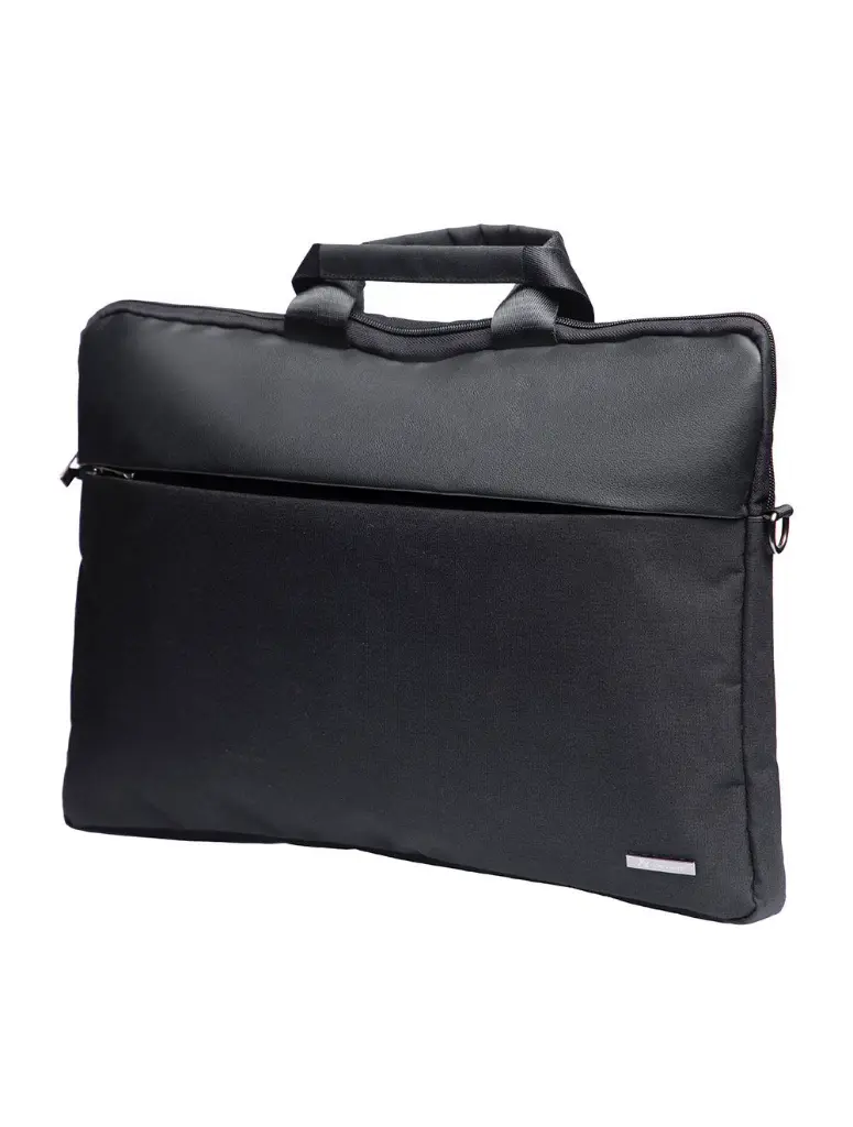L'AVVENTO BG607 Laptop Sleeve 15.6-inch, Microfiber, Water-Resistant, Black