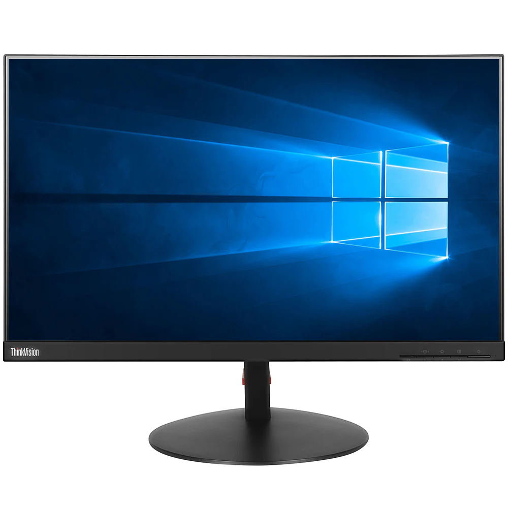 [24 فرز تاني] ThinkVision T24d -10 24-inch IPS display of 1920x1200 resolution and sRGB 100% color Monitor HDMI+DP+VGA 