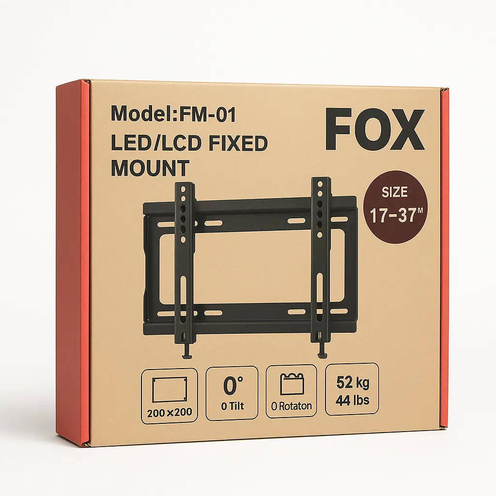 [حامل شاشه حائط] حامل شاشة حائط Fox لأجهزة LED/LCD