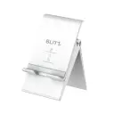 BLITZ PH-01 Phone Stand Holder Multi-Angle Adjustable for Office Desk Tablet Fully Foldable Small Size Portable Compatible with Cell iPhone iPad Samsung Galaxy Tab Switch Kindle Tablets All Android Phone