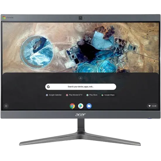 Acer All IN ONE Chromebase 24I2 Touch i7 8650U 24 Inch Frameless , 256GB NVME 8GB RAM - Grey(Used Imported) 