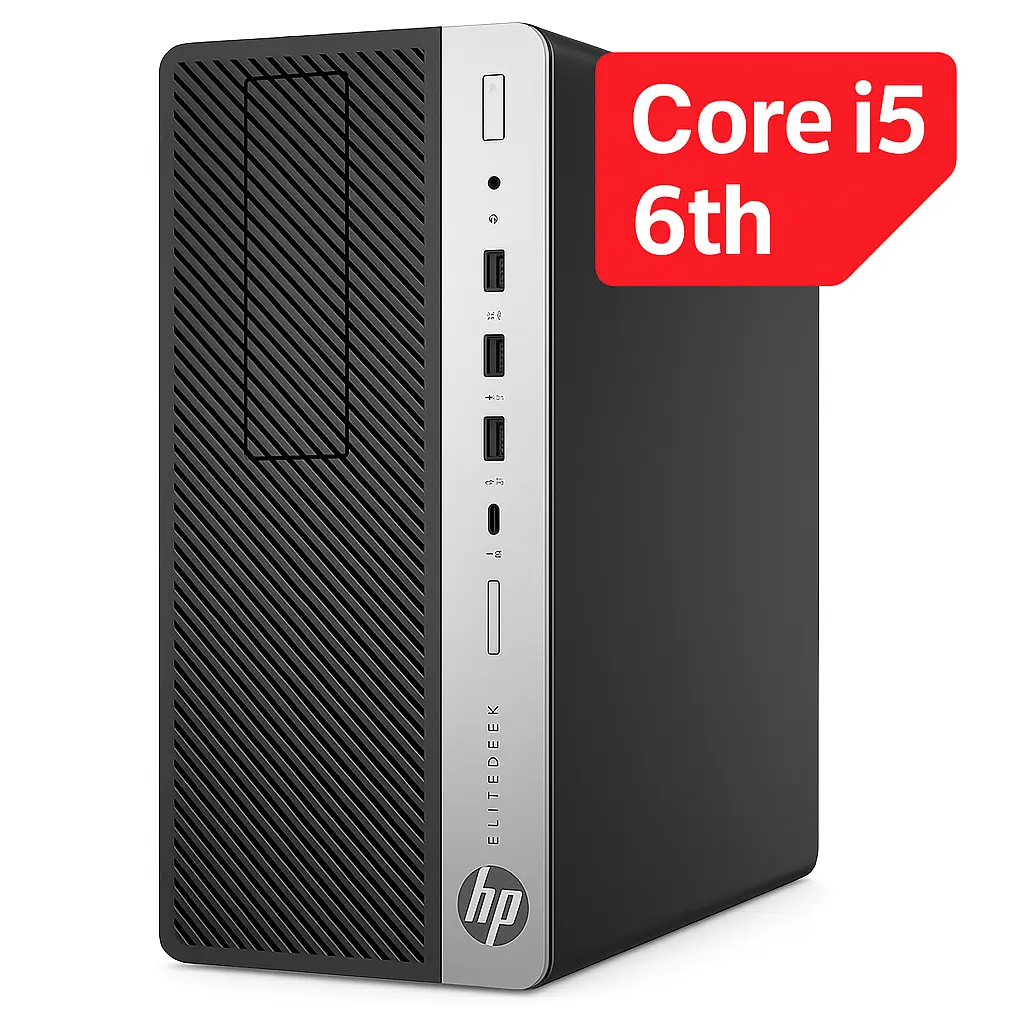 HP EliteDesk 800 G3 Tower - Intel Core i5-6500 (6th Gen) 8GB RAM 500GB HDD 500W PSU