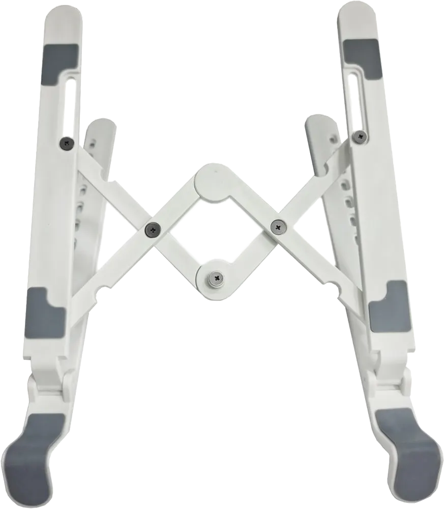 Laptop Folding Desktop Stand Gigamax Plus, 7-levels, White, GM-11 