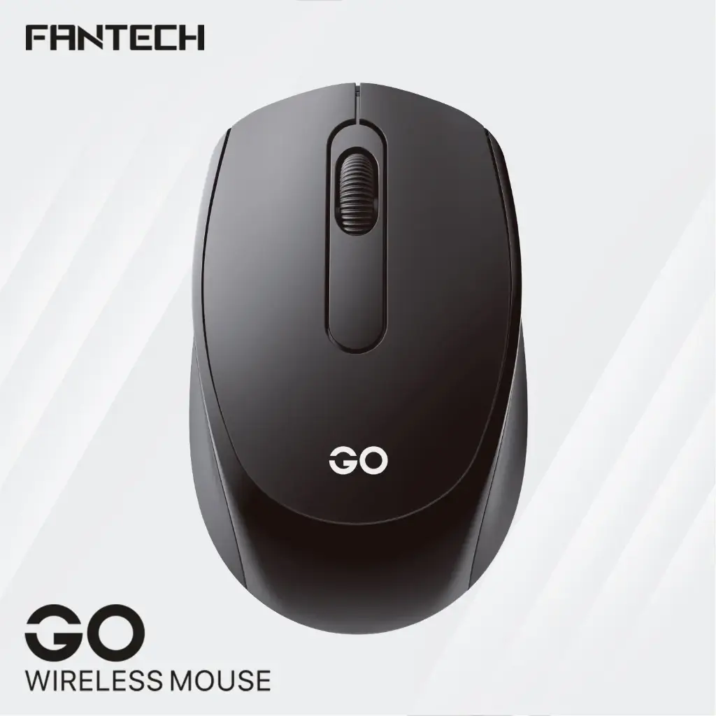 [GO W603] FANTECH GO W603 WIRELESS BLACK MOUSE 
