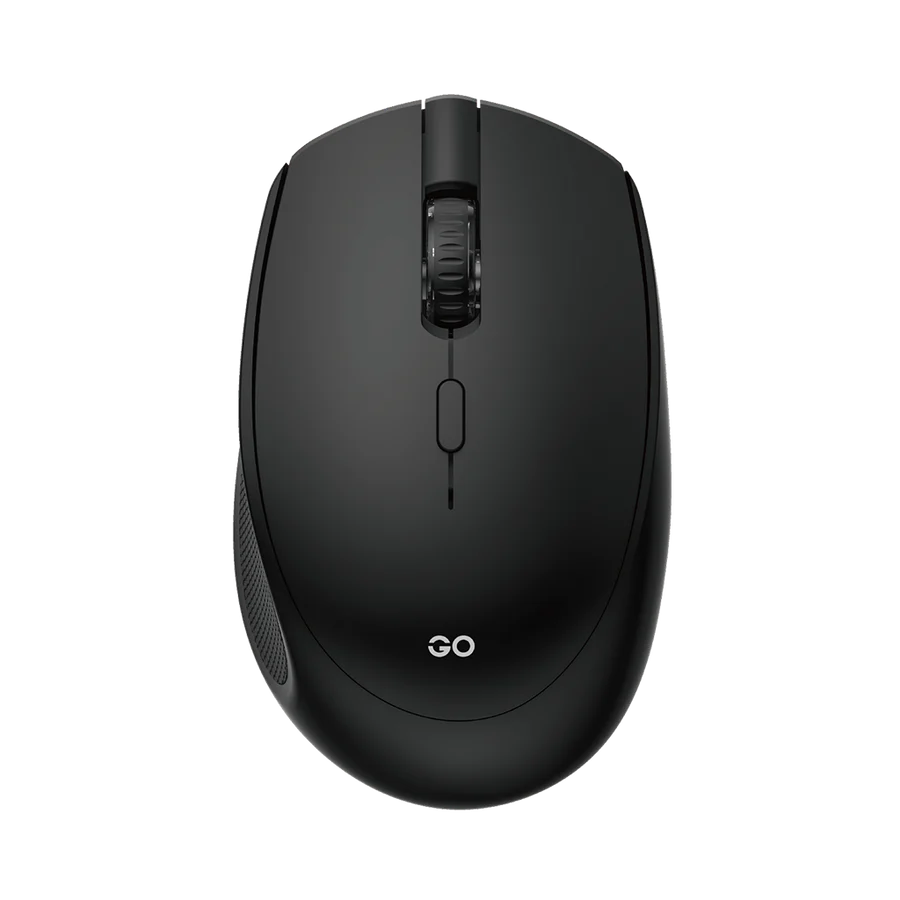 [GO W193] FANTECH GO W193 Dual Mode Wireless Mouse – Silent Click, 2.4GHz & Bluetooth, Ergonomic Design, 1600 DPI
