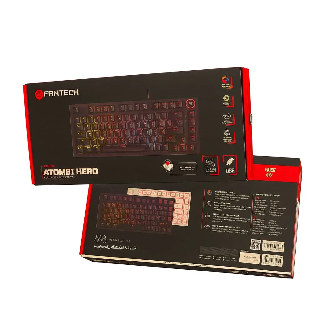 Keyboard Fantech ATOM81 MK875V2 Mizu Mechanical Gaming Black