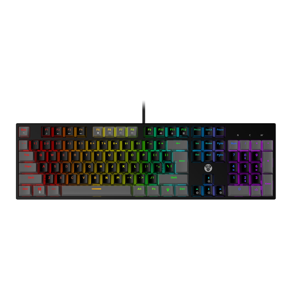 Keyboard Fantech Atom MK886 V2 Mechanical Gaming Black Red