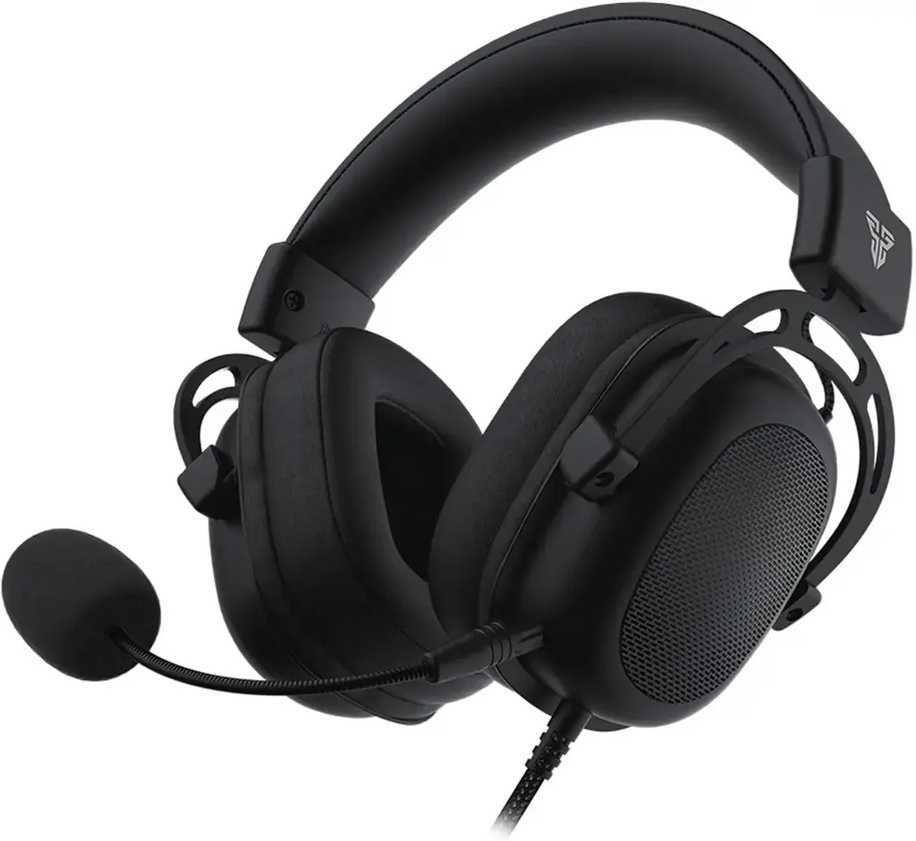 FANTECH MH90 Sonata All-Platform Gaming Headset, 53mm Driver Headphone for PC, PlayStation 4 5, Xbox One S X, Android, and iOS, Black 