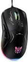ONIKUMA CW917 Gaming Mouse Wired- 6 Programming Button (Software)– 3600DPI Mechanical Mouse – 7 Colorful RGB Backlit Optical Gaming Mice for PC Laptop Gamer | Black