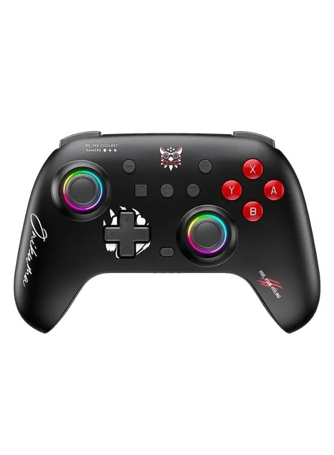 [C1 ONIKUMA] ONIKUMA C1 Dual-Mode Six-Axis Gyroscope Dual Hall Effect Gaming Controller | Black for switch/PC