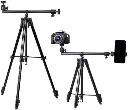 JMARY KP-2207 Portable Aluminum Tripod, 4-Section, up to 133 cm