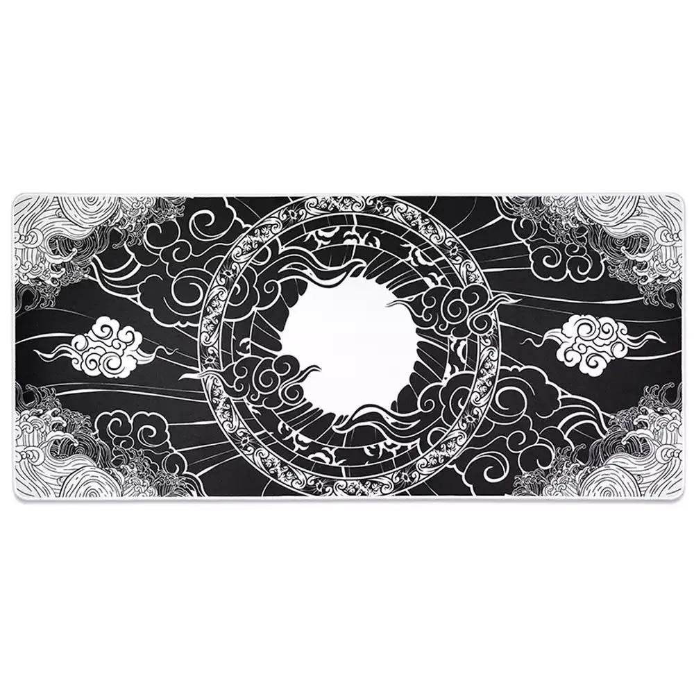 Gaming Mouse Pad Size - phangkey amaterasu - 70X30 CM - Stitched Edges Anti-slip rubber base - Optimized for all mouse sensitivities and sensors - speedy mouse movements (70X30 CM)