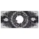 Gaming Mouse Pad Size - phangkey amaterasu - 70X30 CM - Stitched Edges Anti-slip rubber base - Optimized for all mouse sensitivities and sensors - speedy mouse movements (70X30 CM)