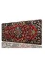 Bohemian Gaming Large Mouse Pad Retro Boho Red Mousepad Large Gaming Mouse Pad Laptop Keyboard Mat Non-Slip Rubber Base Keyboard Desk Pad for Home Office Study Game 31.5”x11.8”