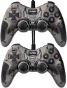 GigaMax GP-8072 Turbo - Gamepad Dual Vibration - USB Wired Gaming Controller for PC - High-Quality 