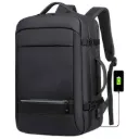 Rahala RAL-5302 Laptop Backpack 15.6" Black - Water-Resistant Oxford with USB Charging