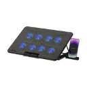 Rapoo CF300 Laptop Cooling Pad, 8 Silent Fans, 7-Level Height, up to 17"