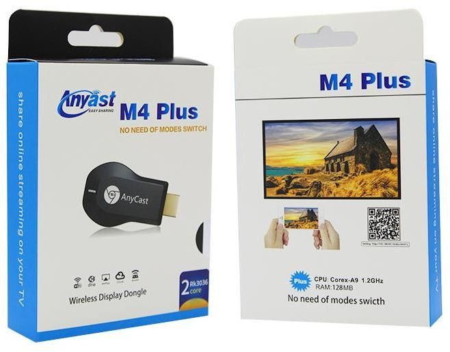 Anycast M9 Plus Dual Core Wireless WIFI HDMI Dongle | Built in Wifi Hotspot | HighEnd