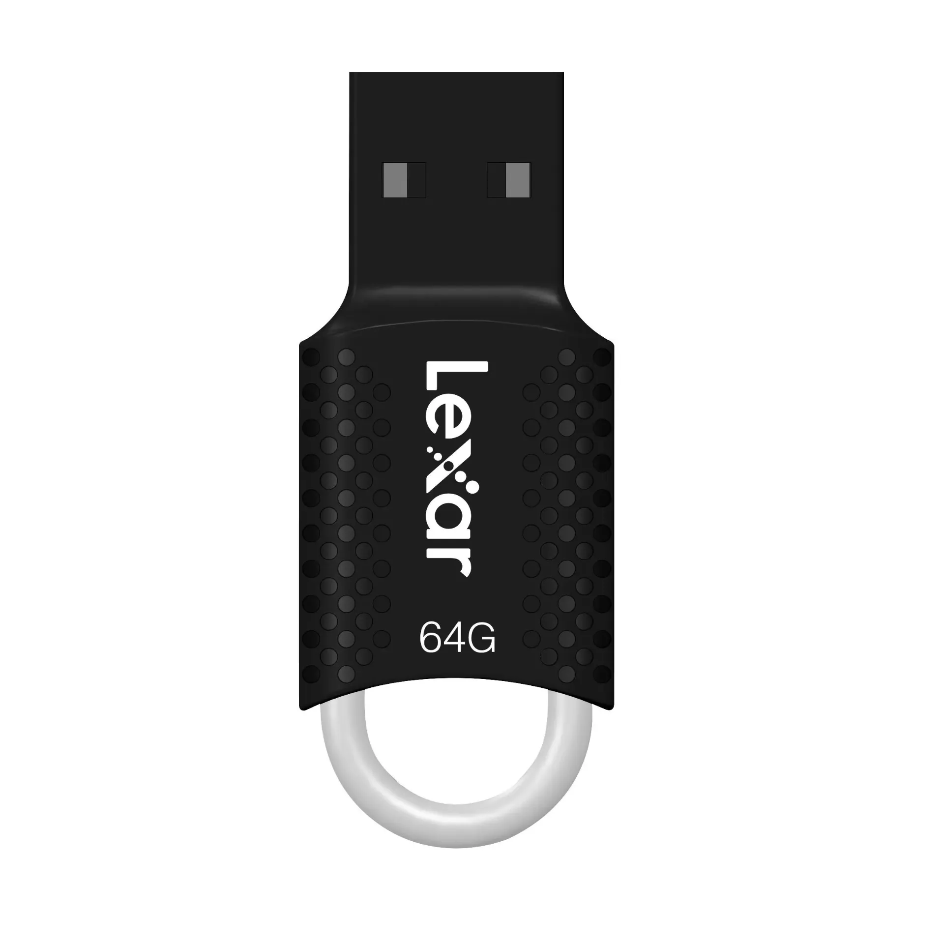 Lexar JumpDrive V40 USB 2.0 Flash Drive - Black 64 GB