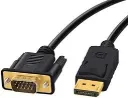 كابل تحويل DisplayPort إلى VGA – طرف ذكر DP إلى أنثى VGA – 1.8 متر