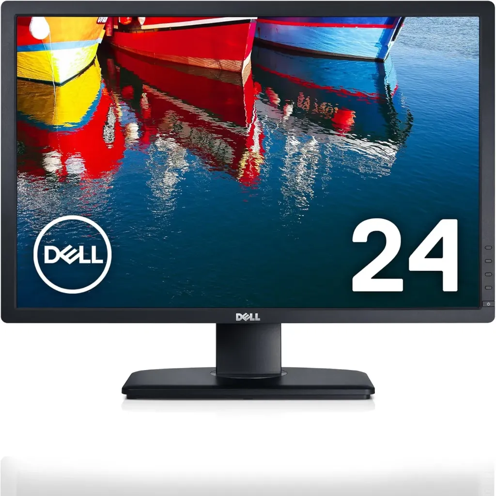 [dell 24 inch] Dell Ultrasharp U2412M 24 inch IPS Widescreen LED Monitor Original Used