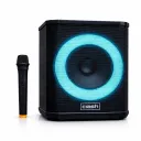 Crash Pro 6000 Rechargeable Bluetooth Party Speaker 8" 35W + Wireless Microphone