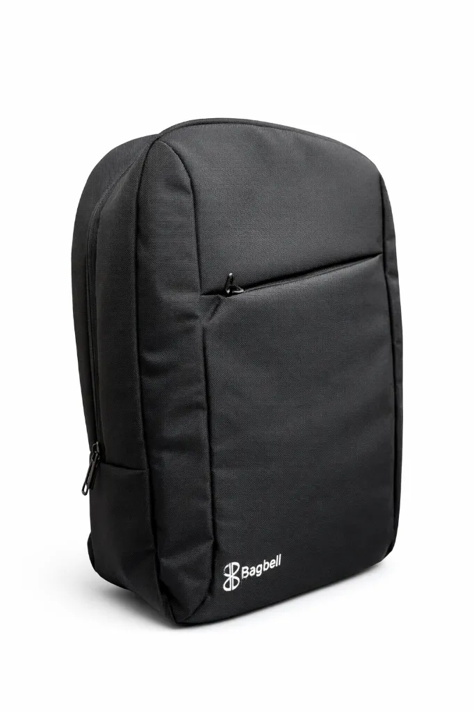 Bagbell 1090 Laptop Backpack – Sleek Design | Durable Fabric | Everyday Use (BLACK)