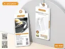 X-SCOOT XS-508 Cable – iPhone to AUX 3.5mm Adapter – Clear Sound and Compatible with iPhones