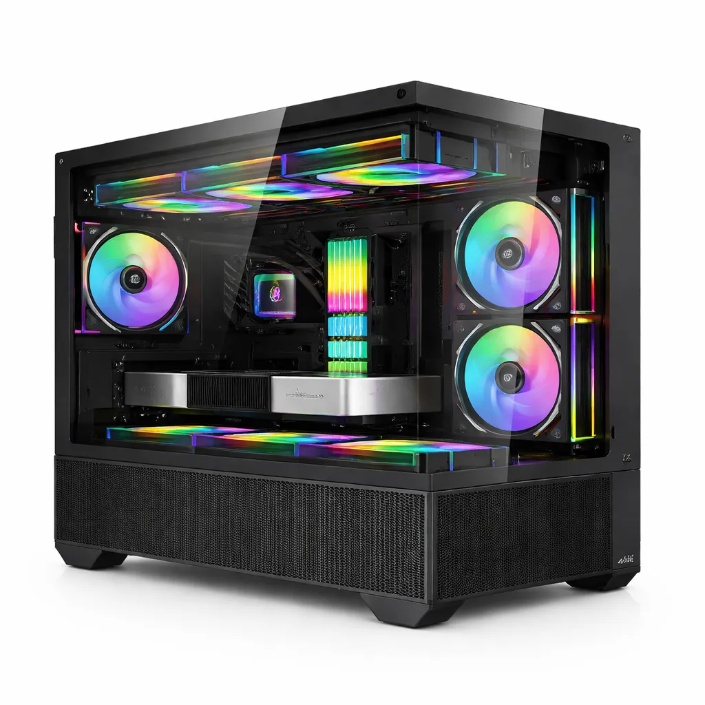 [GT-45558] Thermaltake Fengying PRO Mesh Gaming Case – Tempered Glass | Mid Tower