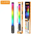 PLOKAMA VL06 Pro RGB Light Stick RGB Lighting with Adjustable color modes Adjustable white light (2700K–6500K) Multiple Brightness levels 2000 mAh battery, 60 min charge, 7 W output Handheld, lightweight, portable design USB-C rechargeable battery Perfect for photography, video, livestreams, and vlogs