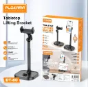 Plokama DT-80 Tabletop Phone & Tablet Holder – Adjustable 360° Rotating Stand for Hands-Free Viewing, Live Streaming, Desk & Office Use