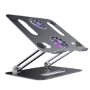 Foldable Laptop tablet Stand With Cooling Fan Heat Dissipation Aluminum For Desktop MacBook Air Pro Stand Notebook Holder Cooler