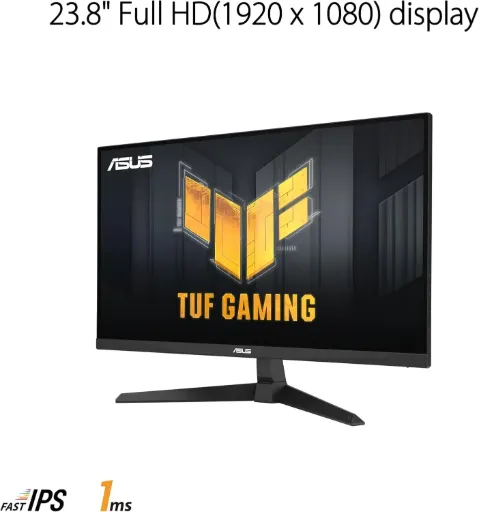 ASUS TUF Gaming VG249Q3A Monitor, 23.8 inch viewable, 1920 × 1080 FHD, 180 Hz