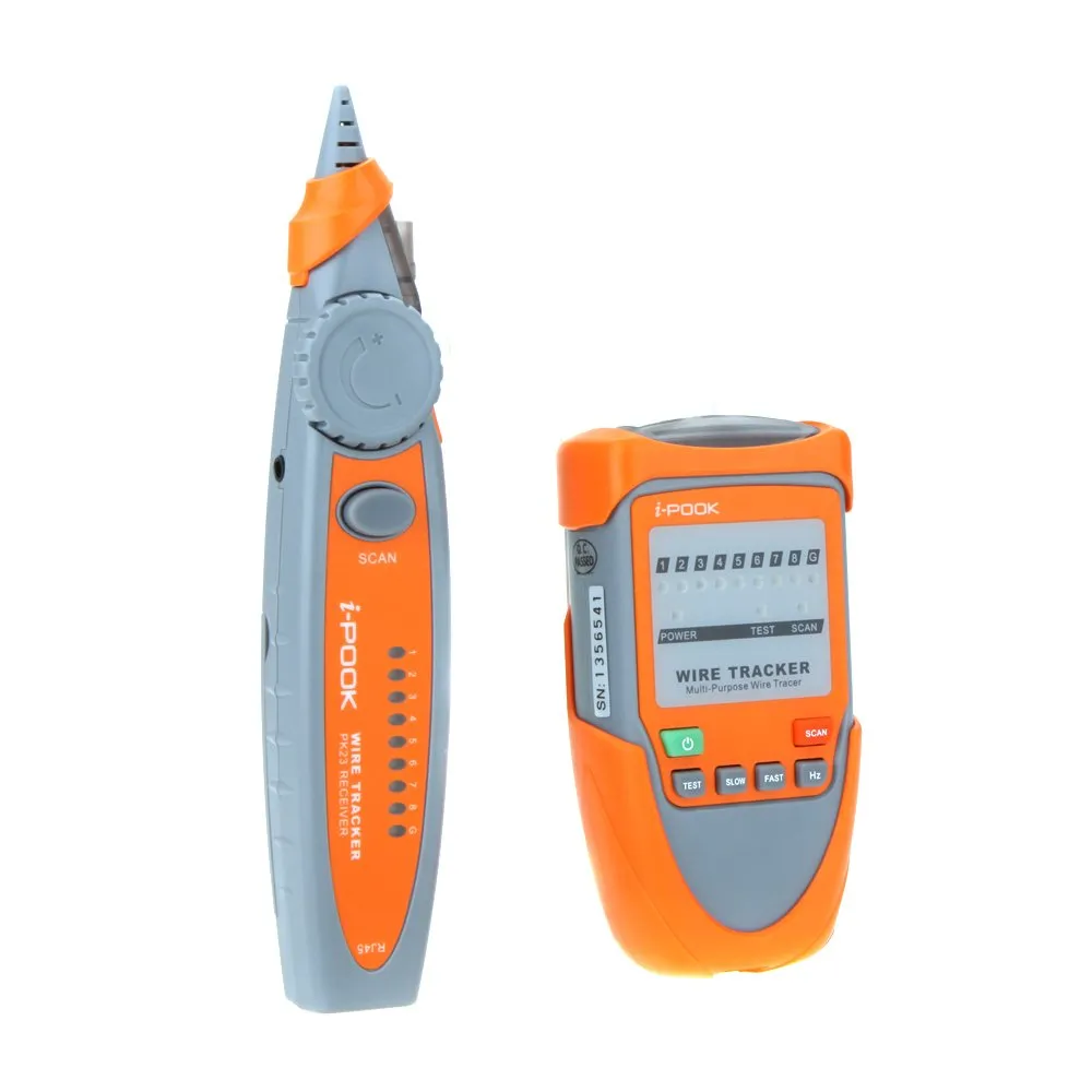 Cable Tester, i-POOK PK65H Multi-purpose Wire Cable Tester w/Adjustable Sensitivi