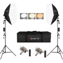 General Light Studio Octa Sogtbox 150W Ac220V 3200K-6500K - Black