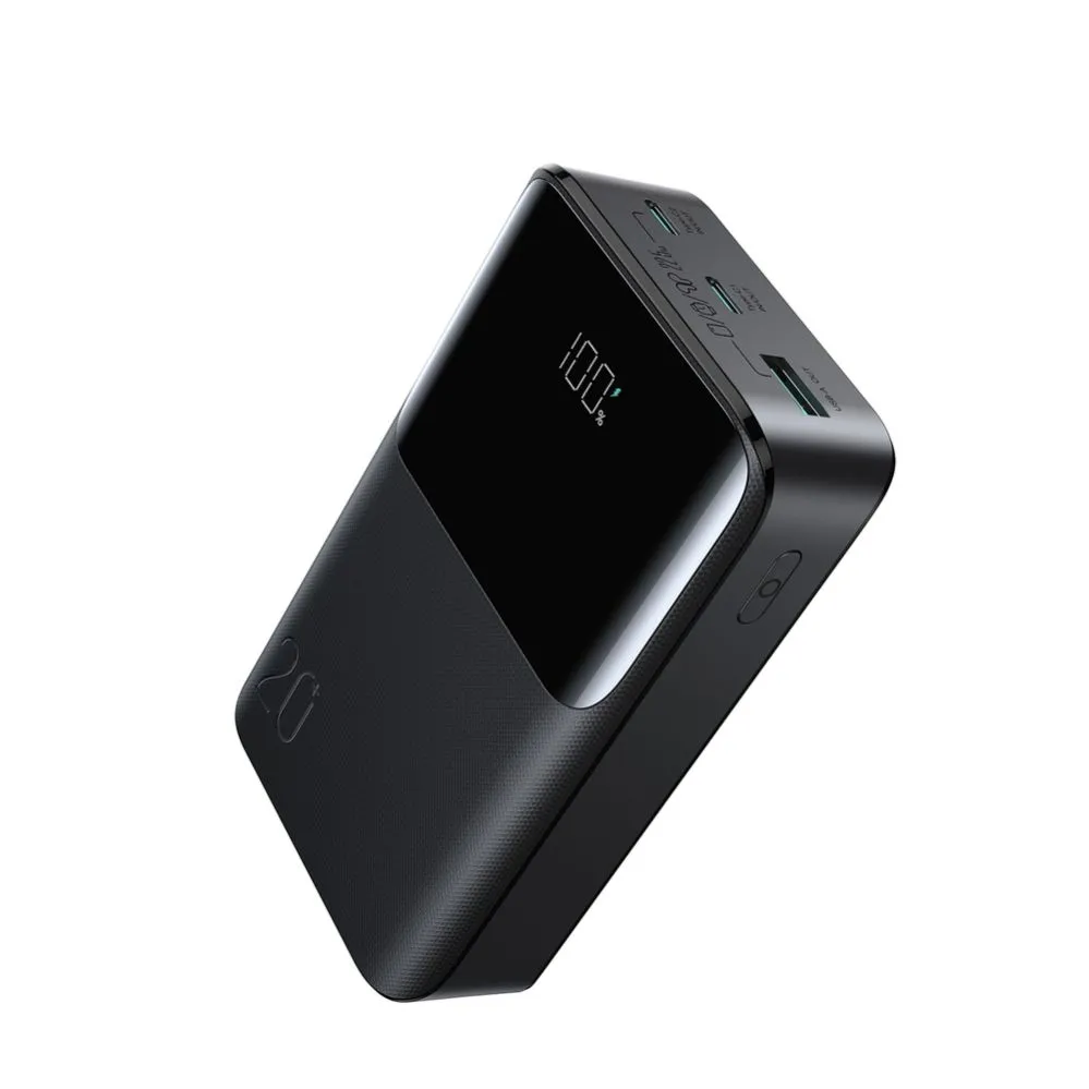 Power bank Joyroom JR-QP192 Star Series Mini 20000mAh 22.5W Powerbank with Digital Display Black