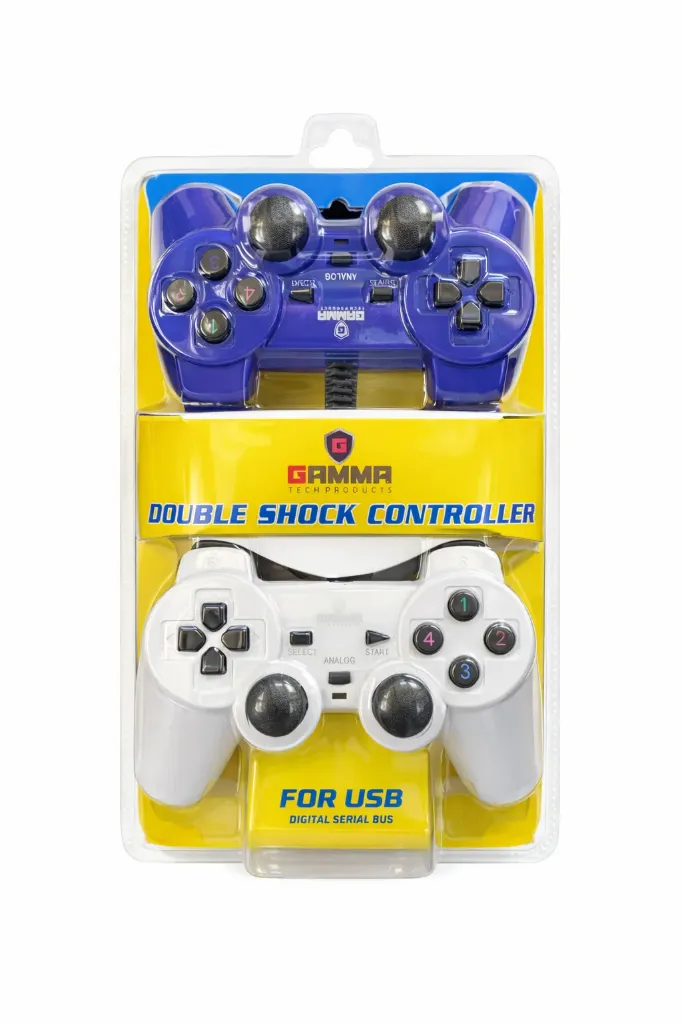 GAMMA GT-205 Double Shock USB Gamepad Twin Pack VIP