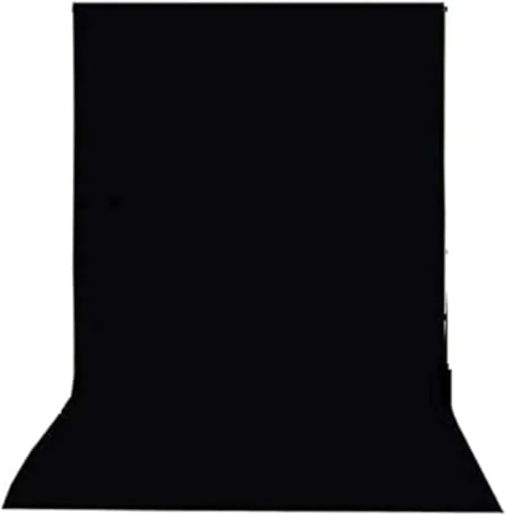 General cloth chroma Photography Backdrop Size 3*5 (BLACK)