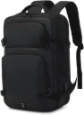 Rahala RAL 2023 Backpack for Men Business Backpack 24L Upto 15.6'' Laptop Stylish Lightweight Compact Water-resistant Office Laptop Bag for Travel Daypack College,USB port-Black