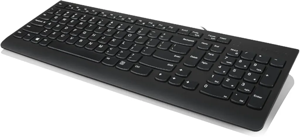 Keyboard Lenovo 300 Wired Black