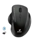Mouse Jertech W500 Lightweight Silent Rechargeable 10m Dual-Mode Bluetooth 2.4G Black