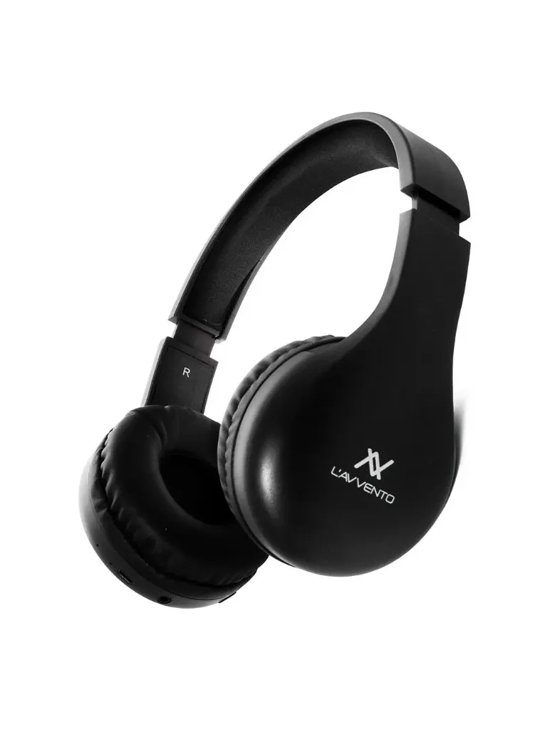 [hp11b] L'AVVENTO HP11B Bluetooth Headphone with Stereo Plug - Black