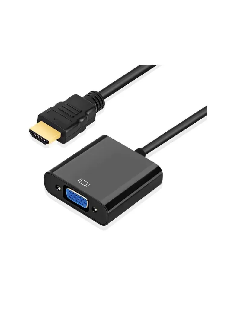 [DC138] 2B (DC138) Connecting Solution Display Port Cable to VGA - Black
