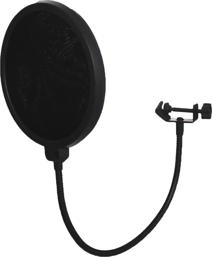 Microphone General Pop Shield Filter, Black, Model MF-10