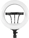 Ring Light -RL-18-Soft LED Lighting -360 Degree Rotation - Wireless Control - Dimmable Lighting - Eye Protection - Black